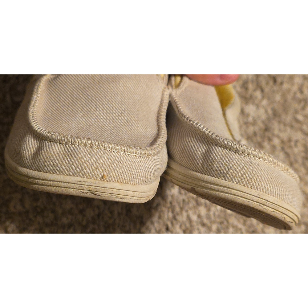 Cat and Jack Boys Tan Loafer Shoes Size 4 - Picture 4 of 8